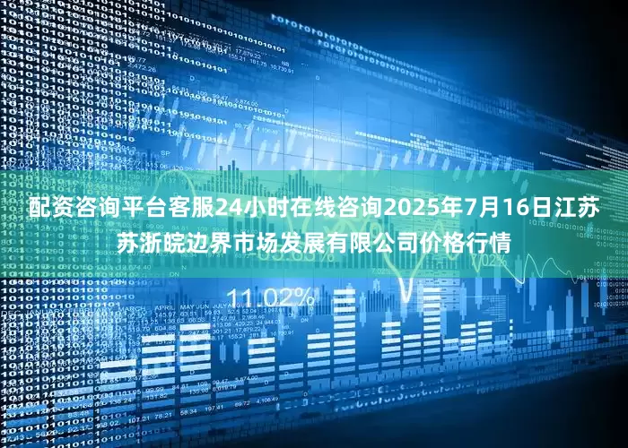 配资咨询平台客服24小时在线咨询2025年7月16日江苏苏浙皖边界市场发展有限公司价格行情