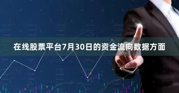 在线股票平台7月30日的资金流向数据方面