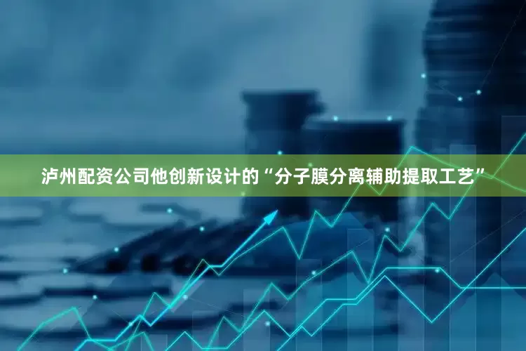 泸州配资公司他创新设计的“分子膜分离辅助提取工艺”